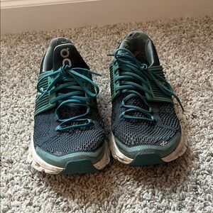 On Running Women's Teal Running Shoes